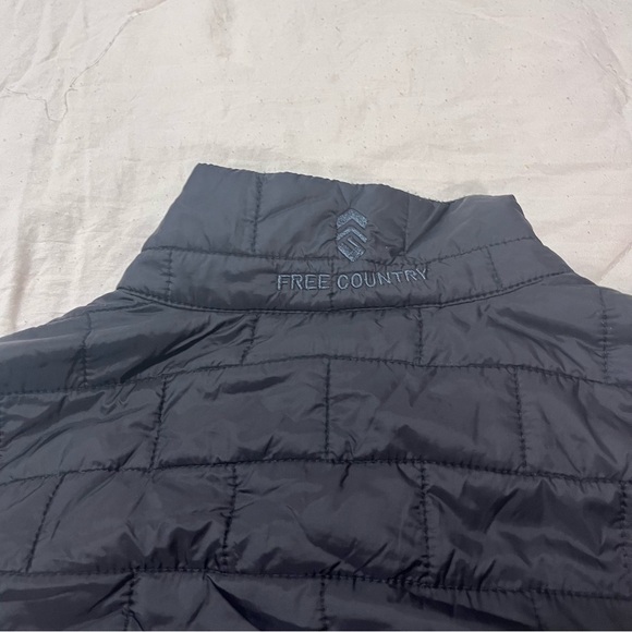 Free Country Mens Lightweight Black Puffer Vest Size Medium - Picture 7 of 8